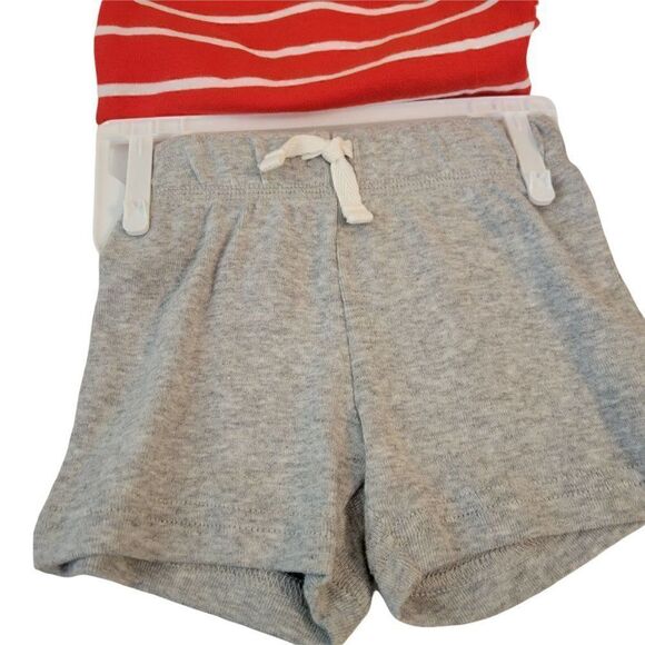 Carter's Baby 2-Piece Crab Bodysuit & Short Set (Size 3M) - Picture 3 of 8
